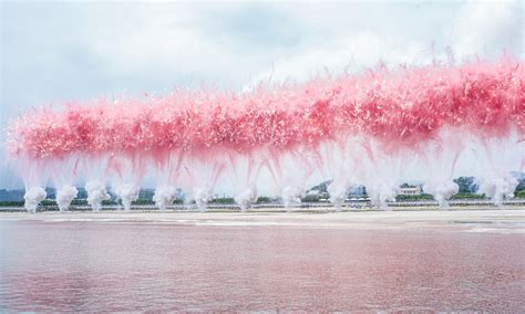 cai guo qiang ysl|japan's first daytime fireworks by cai guo.